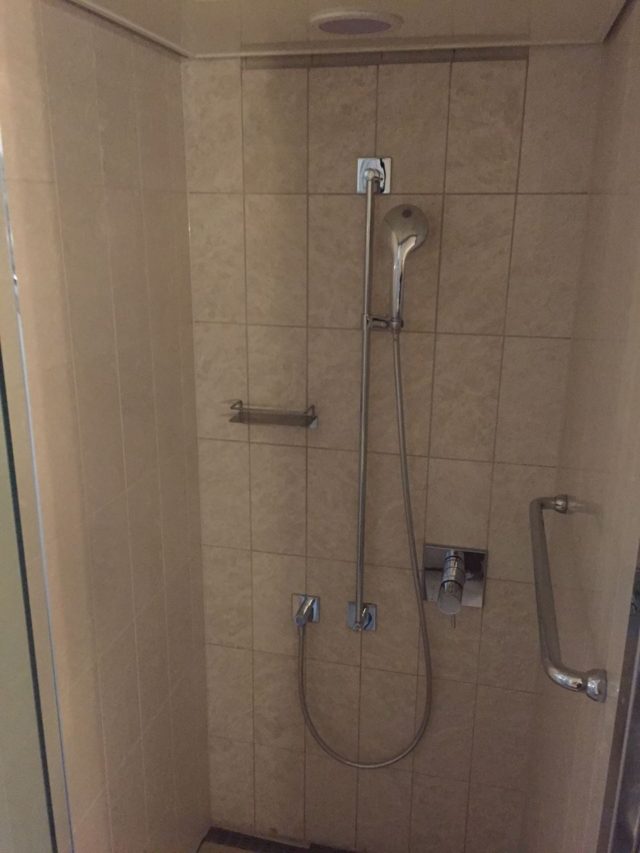 シャワーブースがあるのがファミリールームならではですね。