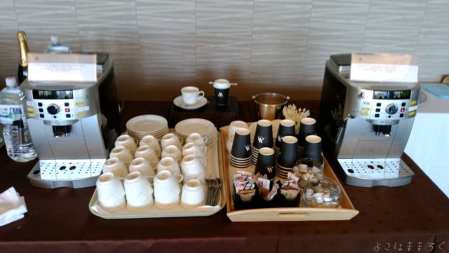 伊豆マリオット修善寺ラウンジのコーヒーはお持ち帰り可能なようです。