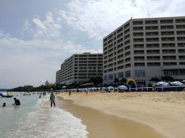リザンシーパークホテルのビーチ